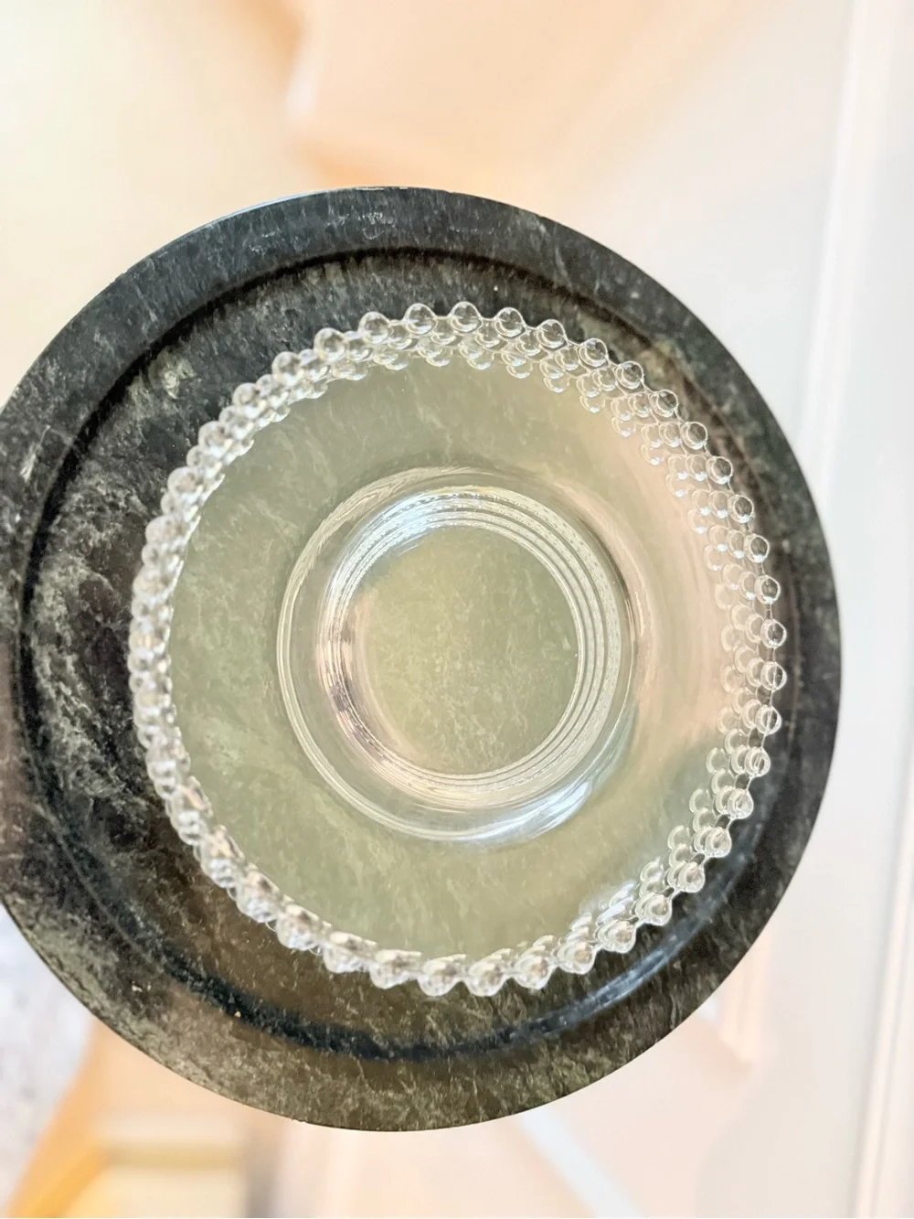 Imperial Glass Set of 4 -6.5” Candlewick plates